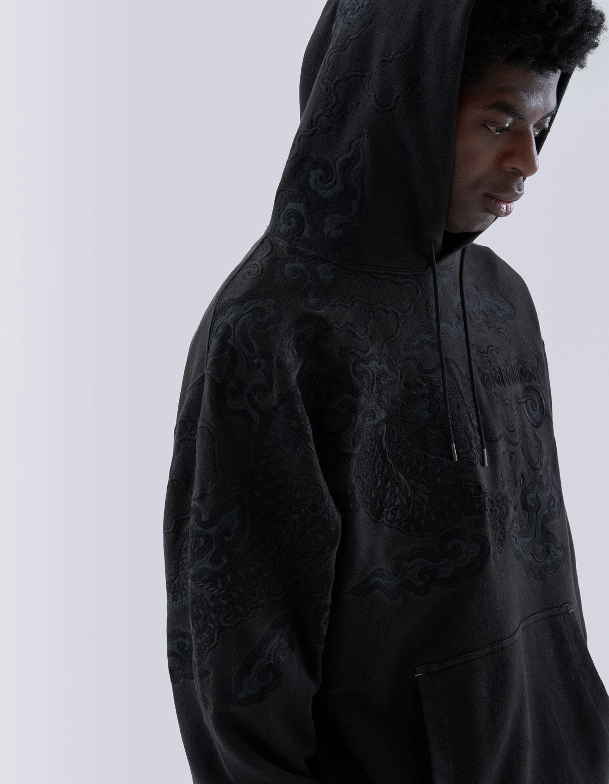 Maharishi 5014 30th Anniversary Hooded Sweat Black 4 Maharishi 5014 30th Anniversary Hooded Sweat Black - Image 4
