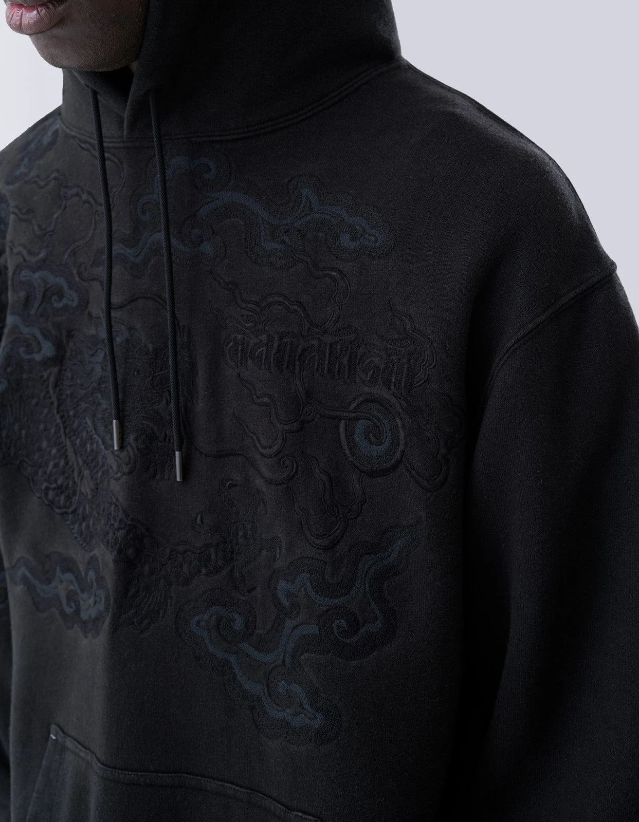 Maharishi 5014 30th Anniversary Hooded Sweat Black 5 Maharishi 5014 30th Anniversary Hooded Sweat Black - Image 5