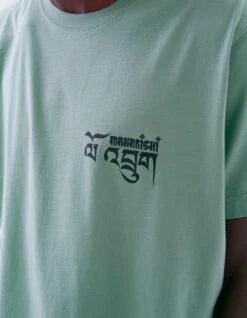 Maharishi 1258 Abundance Dragon Tour T-Shirt Bamboo Green -Maharishi 071223 0405 2