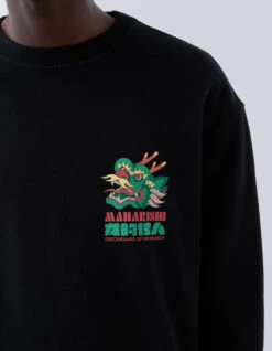 Maharishi 1252 Year Of The Dragon Crew Sweat · Guest Artist: Allister Lee Black -Maharishi 071223 0430 2