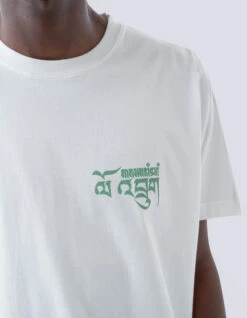 Maharishi 1258 Abundance Dragon Tour T-Shirt White -Maharishi 071223 0462