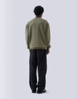 Maharishi 5006 Hemp Asym Loose Track Pants Black -Maharishi 071223 0537