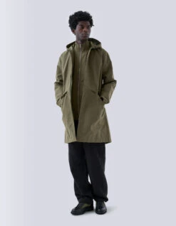 Maharishi 5025 Ventile® Hemp Articulated Parka Olive -Maharishi 071223 0541