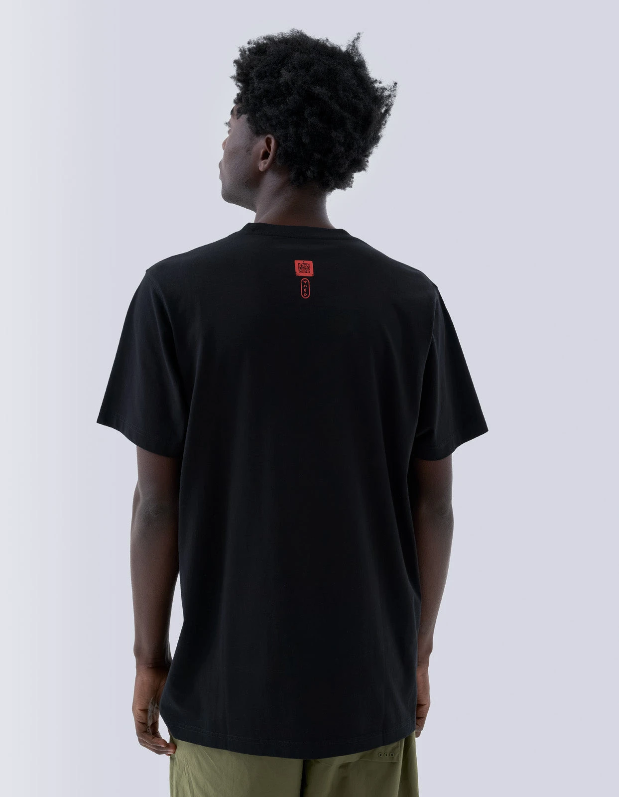 1265 Maharishi Cloud Temple T-Shirt Black 3 1265 Maharishi Cloud Temple T-Shirt Black - Image 3