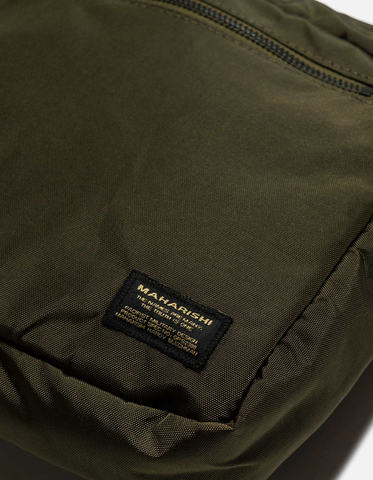 Maharishi 1115 Maha M.A.L.I.C.E. Cross Body Bag Olive 8 Maharishi 1115 Maha M.A.L.I.C.E. Cross Body Bag Olive - Image 8