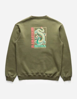 Maharishi 11 Maharishi 1252 Year Of The Dragon Crew Sweat · Guest Artist: Allister Lee Olive