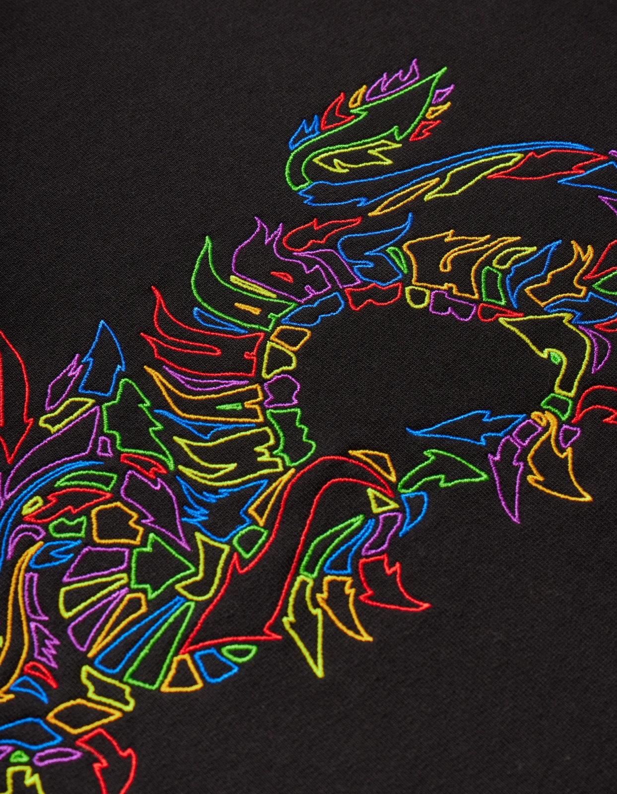 Maharishi 1253 Distorted Dragon Crew Sweat · Guest Artist: Kay One Black 6 Maharishi 1253 Distorted Dragon Crew Sweat · Guest Artist: Kay One Black - Image 6