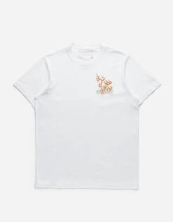 Maharishi 1254 Flaming Pearl T-Shirt White