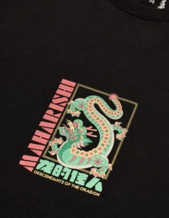 Maharishi 1257 Year Of The Dragon T-Shirt · Guest Artist: Allister Lee Black -Maharishi 1257 black 30