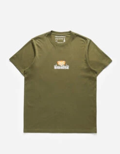 Maharishi 1261 Abundance Dragon Circle T-Shirt Olive -Maharishi 1261 olive 10