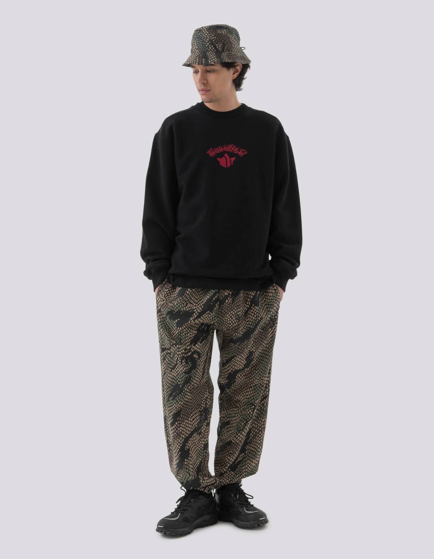 Maharishi 1267 Dragon Anniversary Crew Sweat Black 4 Maharishi 1267 Dragon Anniversary Crew Sweat Black - Image 4