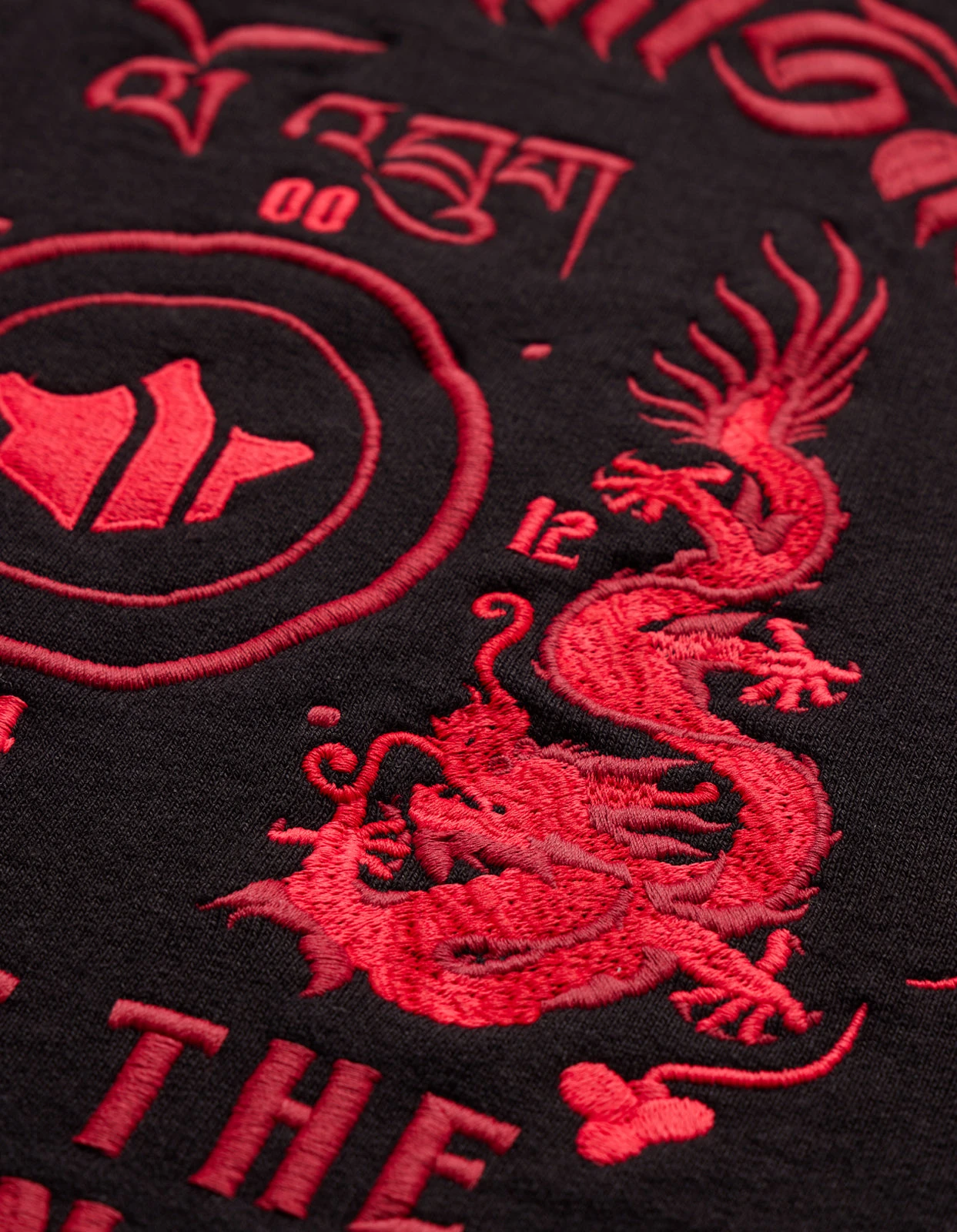 Maharishi 1267 Dragon Anniversary Crew Sweat Black 11 Maharishi 1267 Dragon Anniversary Crew Sweat Black - Image 11