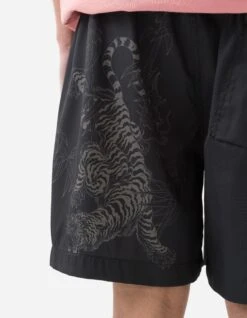 Maharishi 1274 Bamboo Tiger Swim Shorts Black -Maharishi 1274 bla 70