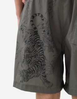 Maharishi 1274 Bamboo Tiger Swim Shorts Olive -Maharishi 1274 olive 70