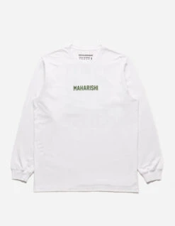 Maharishi 1277 Woodblock Dragon L/S T-Shirt White 13 Maharishi 1277 Woodblock Dragon L/S T-Shirt White -Maharishi 1277 white 10 Green