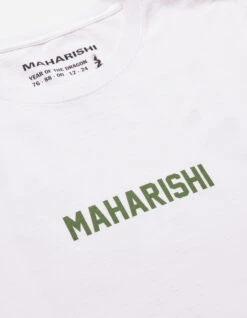 Maharishi 1277 Woodblock Dragon L/S T-Shirt White 14 Maharishi 1277 Woodblock Dragon L/S T-Shirt White -Maharishi 1277 white 30 Green