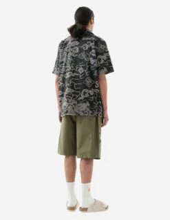 Maharishi 1282 Cloud Dragon Camp Collar Shirt Black 14 Maharishi 1282 Cloud Dragon Camp Collar Shirt Black -Maharishi 1282 black 80