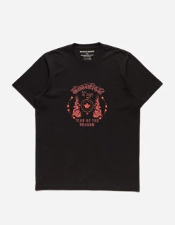 Maharishi 1293 Dragon Anniversary T-Shirt Black