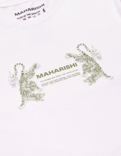 Maharishi 1305 Double Tigers MILTYPE T-Shirt White 10 Maharishi 1305 Double Tigers MILTYPE T-Shirt White -Maharishi 1305 white 30 Green