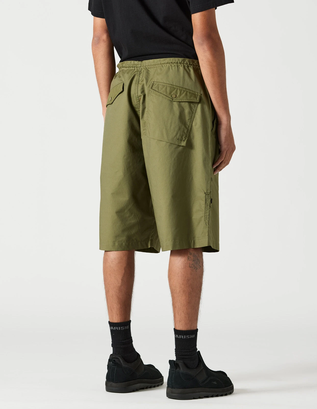 Maharishi 4037 Original Snoshorts Loose Fit Olive OG-107F 3 Maharishi 4037 Original Snoshorts Loose Fit Olive OG-107F - Image 3