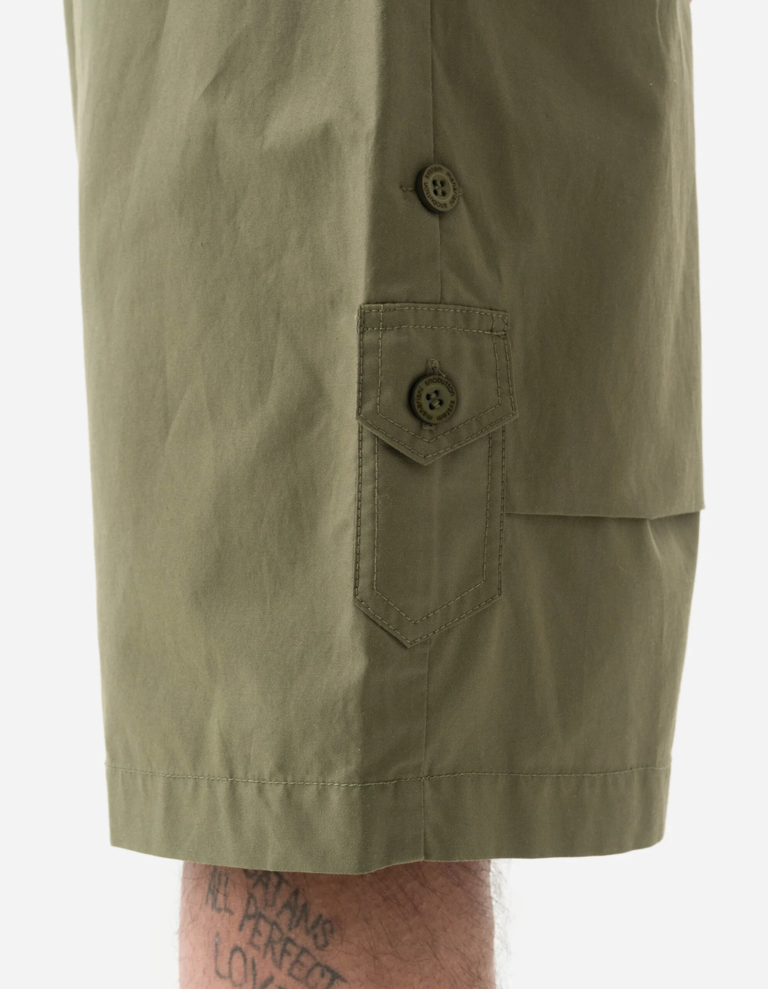 Maharishi 4037 Original Loose Snoshorts Olive OG-107F 6 Maharishi 4037 Original Loose Snoshorts Olive OG-107F - Image 6