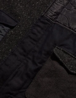 Maharishi 4083 Upcycled A2 Flight Jacket Black -Maharishi 4083 black 40