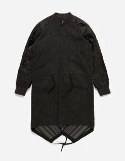 Maharishi 4087 Upcycled MA Fishtail Parka Black