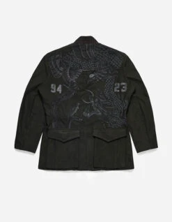 Maharishi 4096 Upcycled M59 Field Kimono Black O/D