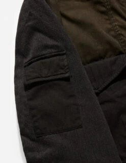 Maharishi 4274 Upcycled WEP MA1 Flight Jacket Black O/D -Maharishi 4274 blackod 60