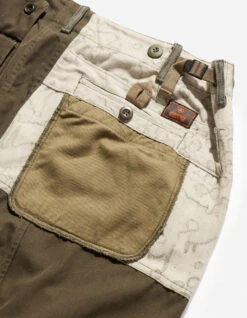 Maharishi 4277 Upcycled M65 Loose Cargo Pants Olive -Maharishi 4277 olive 30