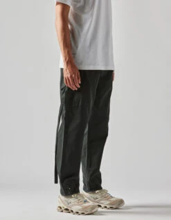 Maharishi 4514 Cargo Track Pants Black BLK-108F -Maharishi 4514 black 60