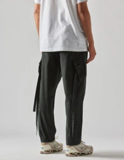 Maharishi 4514 Cargo Track Pants Black BLK-108F -Maharishi 4514 black 70