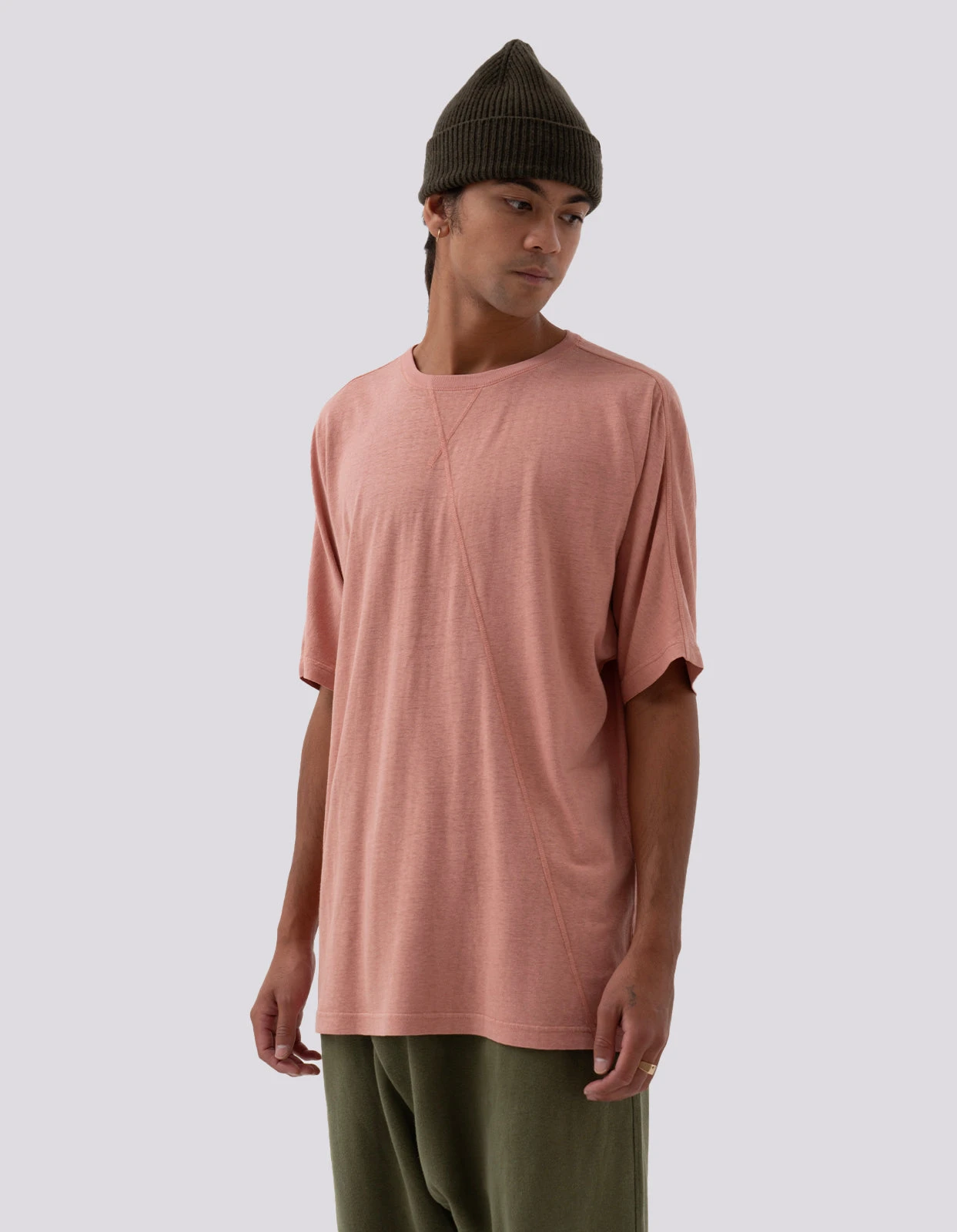 Maharishi 5000 Kesagiri Hemp Oversized T-Shirt Pink Panther 5 Maharishi 5000 Kesagiri Hemp Oversized T-Shirt Pink Panther - Image 5