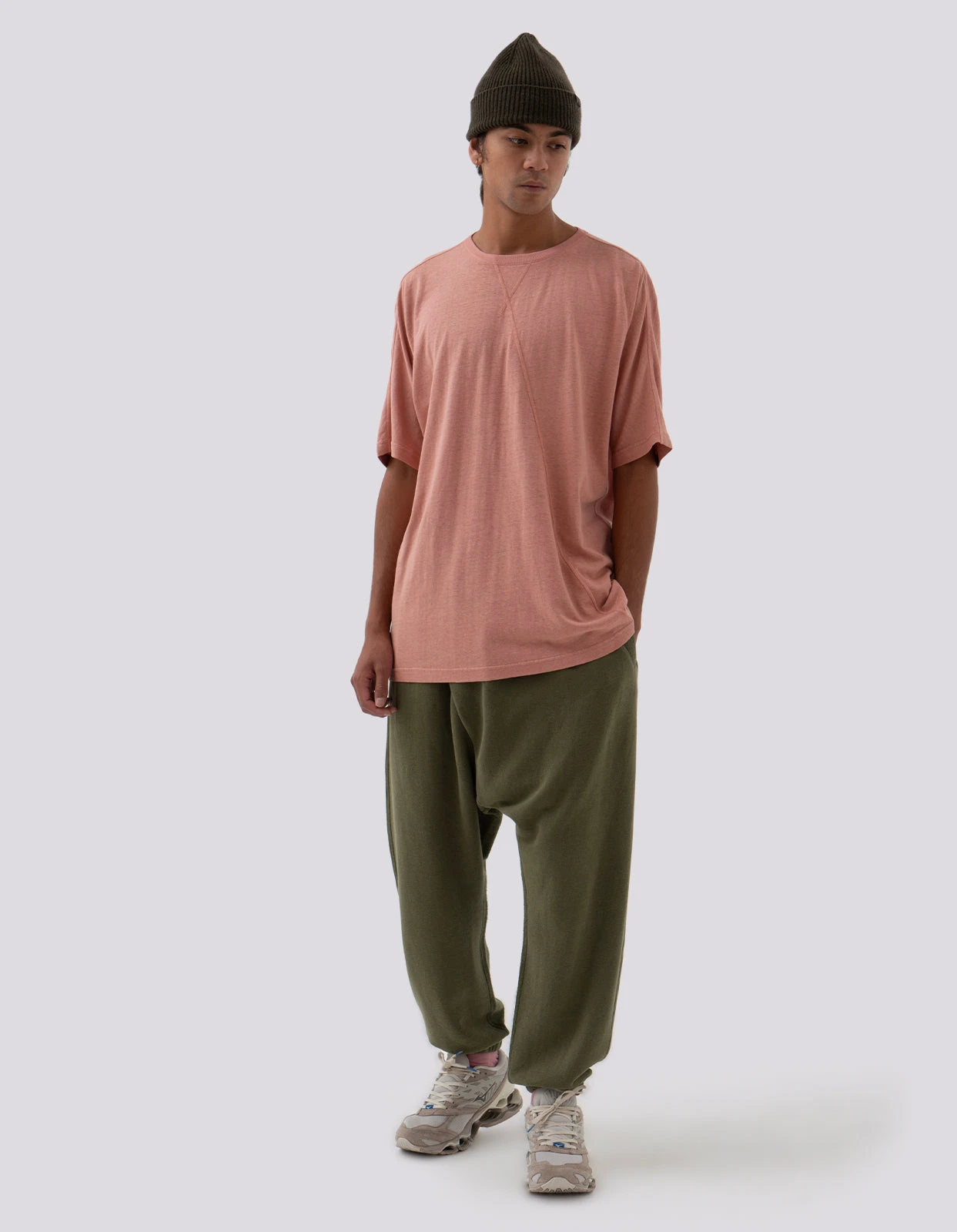 Maharishi 5000 Kesagiri Hemp Oversized T-Shirt Pink Panther 2 Maharishi 5000 Kesagiri Hemp Oversized T-Shirt Pink Panther - Image 2