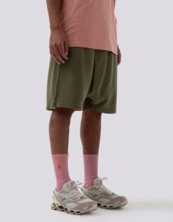 Maharishi 5004 Kesagiri Hemp Sweat Shorts Olive OG-107F 14 Maharishi 5004 Kesagiri Hemp Sweat Shorts Olive OG-107F -Maharishi 5004 olive 60