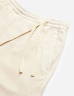 Maharishi 5007 Hemp Asym Loose Track Shorts Ecru -Maharishi 5007 ecru 30