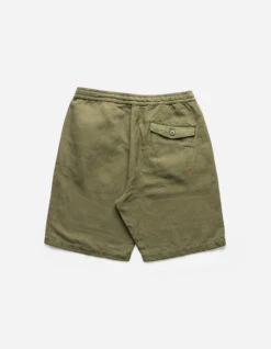 Maharishi 5007 Hemp Asym Loose Track Shorts Olive OG-107F 13 Maharishi 5007 Hemp Asym Loose Track Shorts Olive OG-107F -Maharishi 5007 oliveog 107f 20