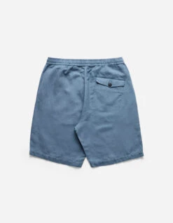 Maharishi 5007 Hemp Asym Loose Track Shorts Subdued Blue -Maharishi 5007 subduedblue 20