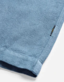 Maharishi 5007 Hemp Asym Loose Track Shorts Subdued Blue -Maharishi 5007 subduedblue 40