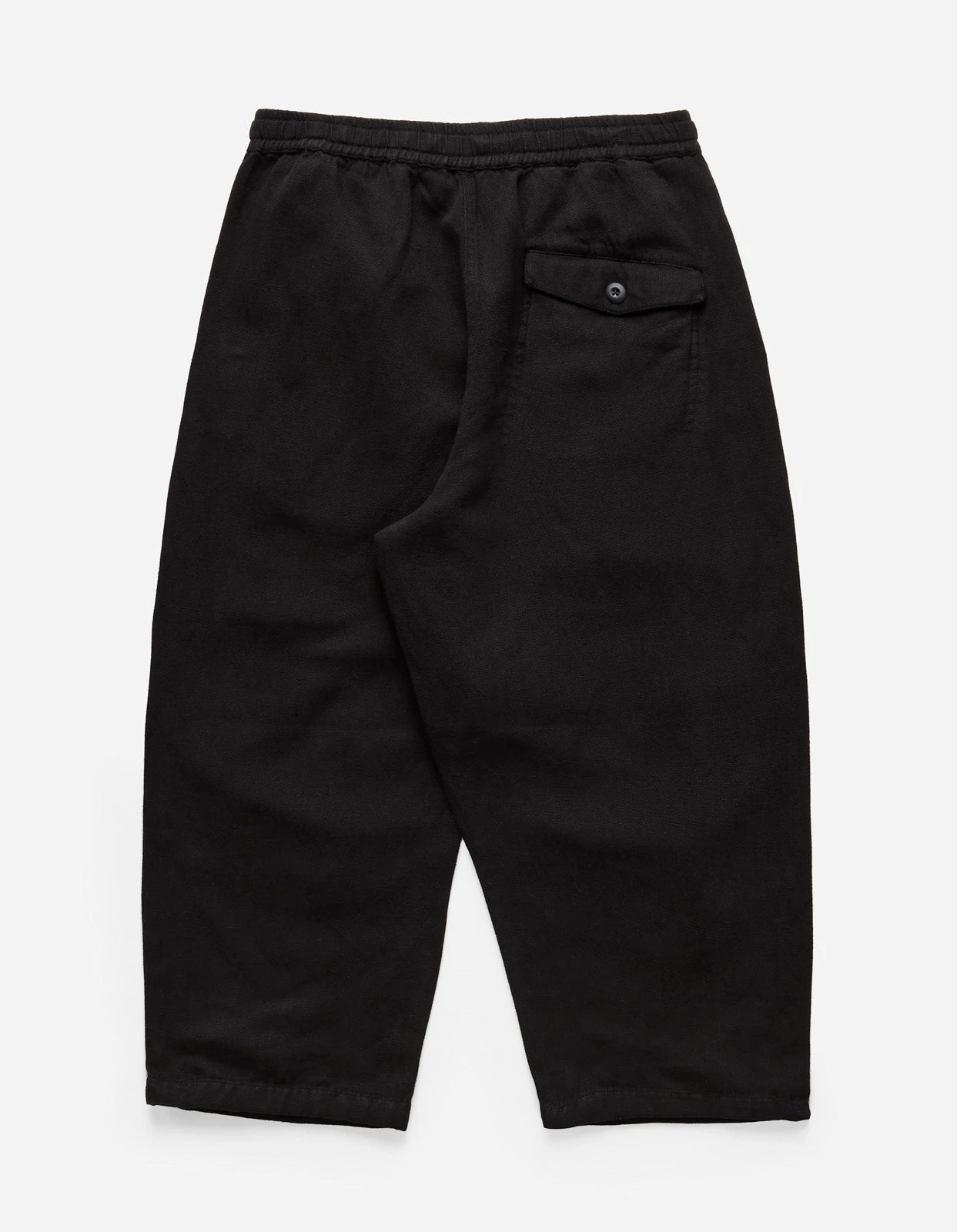 Maharishi 5008 Hemp Asym Cropped Track Pants Black 7 Maharishi 5008 Hemp Asym Cropped Track Pants Black - Image 7
