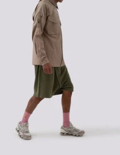 Maharishi 5004 Kesagiri Hemp Sweat Shorts Olive OG-107F 19 Maharishi 5004 Kesagiri Hemp Sweat Shorts Olive OG-107F -Maharishi 5009 sand 5004 olive 80