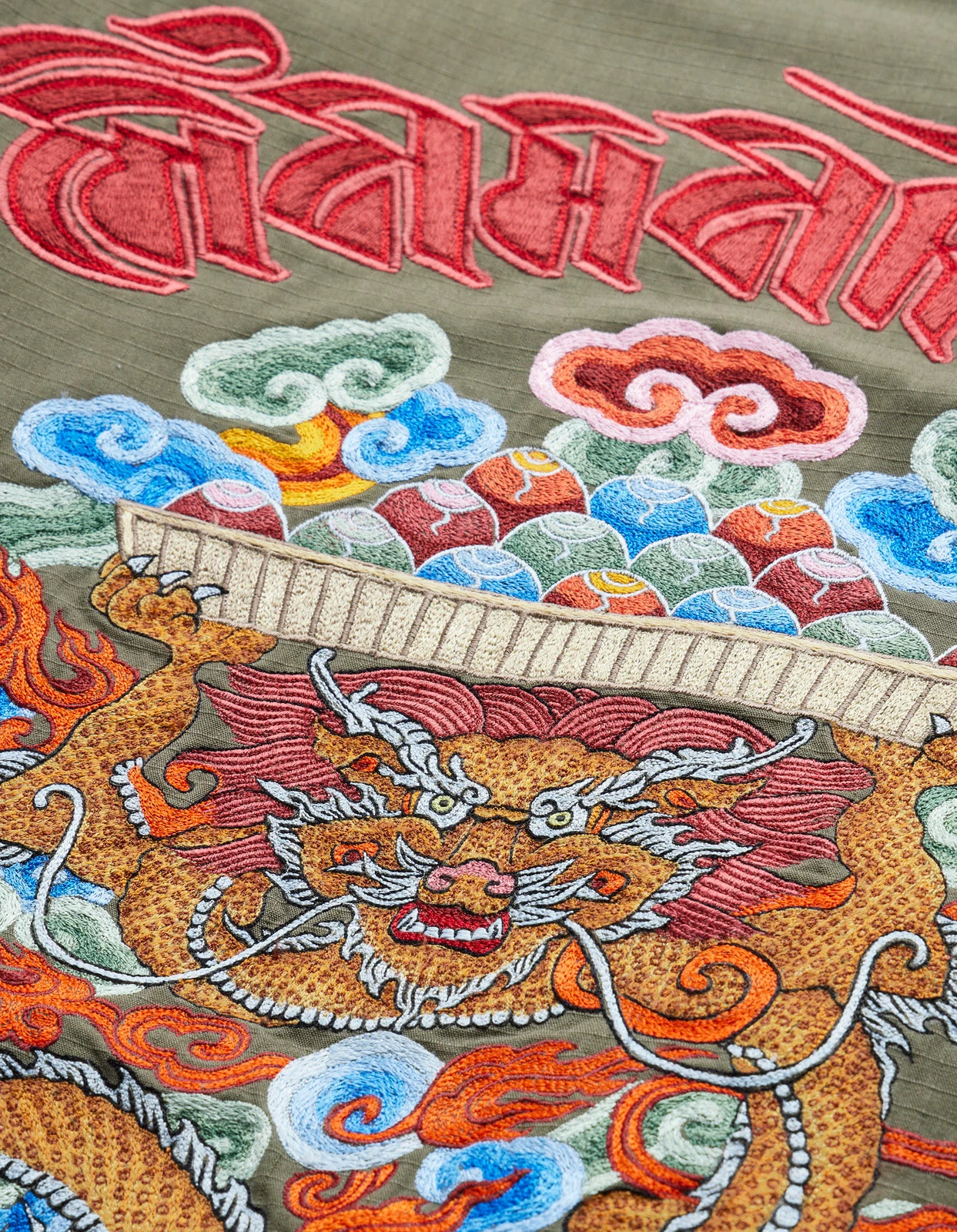 Maharishi 5013 Cordura® NYCO® Dragon Tour Jacket Olive 10 Maharishi 5013 Cordura® NYCO® Dragon Tour Jacket Olive - Image 10