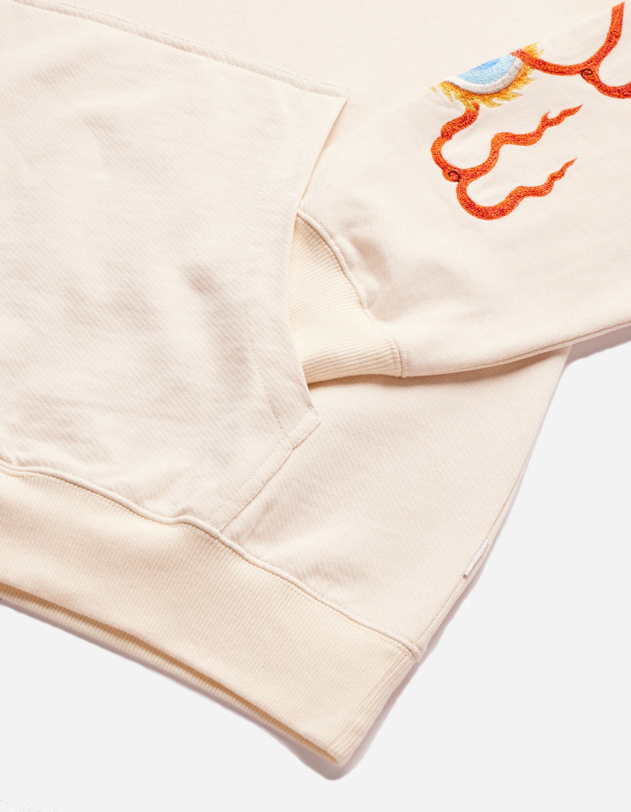 Maharishi 5016 Abundance Dragon Hooded Sweat Ecru 11 Maharishi 5016 Abundance Dragon Hooded Sweat Ecru - Image 11