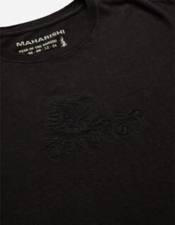 Maharishi 5019 30th Anniversary Dragon T-Shirt Black -Maharishi 5019 black 30