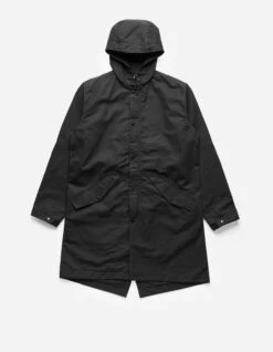 Maharishi 5025 Ventile® Hemp Articulated Parka Black