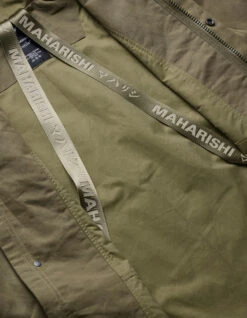 Maharishi 5025 Ventile® Hemp Articulated Parka Olive -Maharishi 5025 olive 70