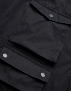 Maharishi 5033 Oversized Monk Snoparka Black -Maharishi 5033 black 41