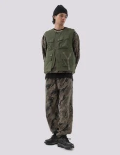 Maharishi 5038 Veg Dyed Tech Cargo Vest Olive 15 Maharishi 5038 Veg Dyed Tech Cargo Vest Olive -Maharishi 5038 OLIVE 70