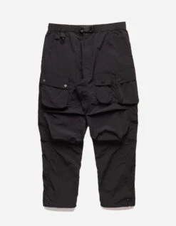 Maharishi 5040 Veg Dyed Cargo Track Pants Black