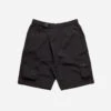 Maharishi 5041 Veg Dyed Asym Cargo Track Shorts Black